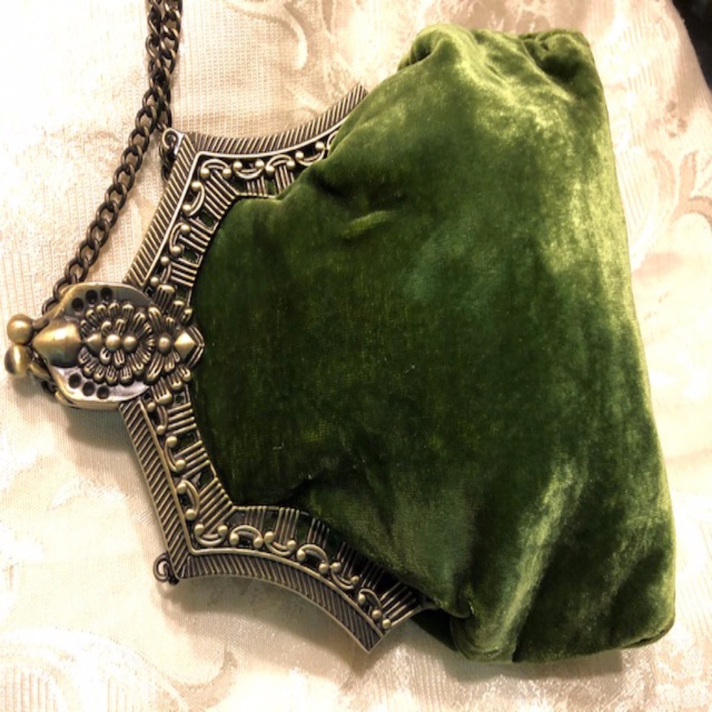 House of Harlow 1960 Velvet Bag NWOT - Picture 3 of 7